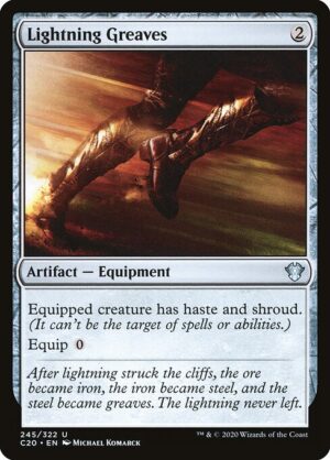 Lightning Greaves<br /><span class="collector-number">Collector No. 245</span>