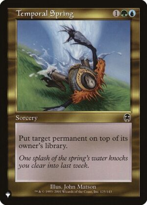 Temporal Spring<br /><span class="collector-number">Collector No. APC-125</span>