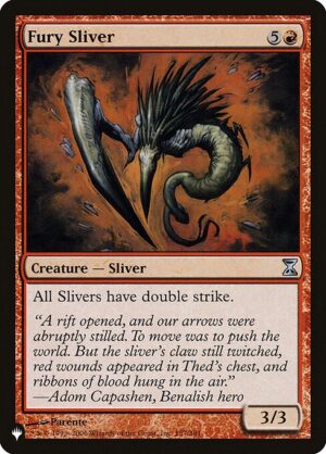 Fury Sliver<br /><span class="collector-number">Collector No. TSP-157</span>