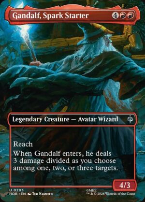Gandalf, Spark Starter - Foil<br /><span class="collector-number">Collector No. 203</span>