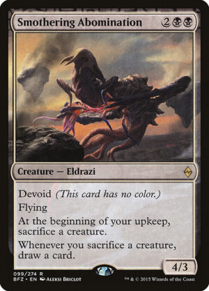 Smothering Abomination<br /><span class="collector-number">Collector No. 99</span>