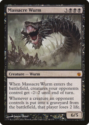 Massacre Wurm<br /><span class="collector-number">Collector No. 46</span>