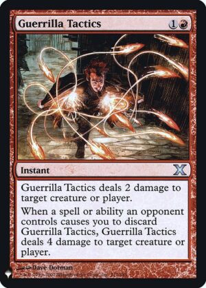 Guerrilla Tactics - Foil<br /><span class="collector-number">Collector No. 10E-211</span>