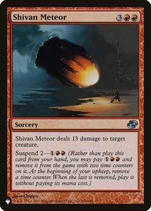 Shivan Meteor<br /><span class="collector-number">Collector No. PLC-106</span>