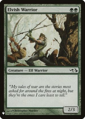 Elvish Warrior<br /><span class="collector-number">Collector No. DD1-5</span>