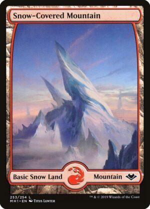 Snow-Covered Mountain<br /><span class="collector-number">Collector No. 253</span>