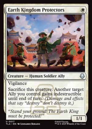 Earth Kingdom Protectors - Foil<br /><span class="collector-number">Collector No. 17</span>