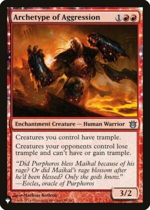 Archetype of Aggression<br /><span class="collector-number">Collector No. BNG-88</span>