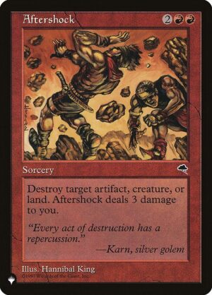 Aftershock<br /><span class="collector-number">Collector No. TMP-160</span>