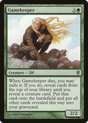 Gamekeeper<br /><span class="collector-number">Collector No. 165</span>