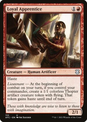 Loyal Apprentice<br /><span class="collector-number">Collector No. 132</span>