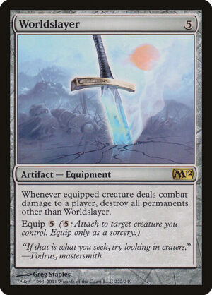 Worldslayer<br /><span class="collector-number">Collector No. 222</span>