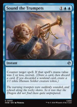 Sound the Trumpets - Foil<br /><span class="collector-number">Collector No. 55</span>