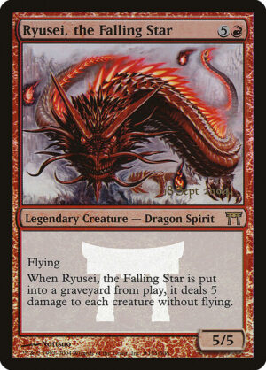 Ryusei, the Falling Star - Foil<br /><span class="collector-number">Collector No. 185★</span>