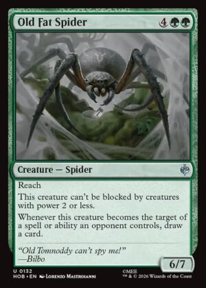 Old Fat Spider - Foil<br /><span class="collector-number">Collector No. 132</span>