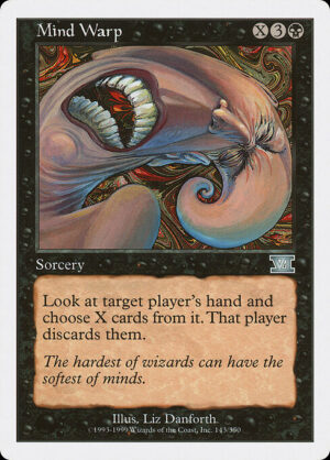 Mind Warp<br /><span class="collector-number">Collector No. 143</span>