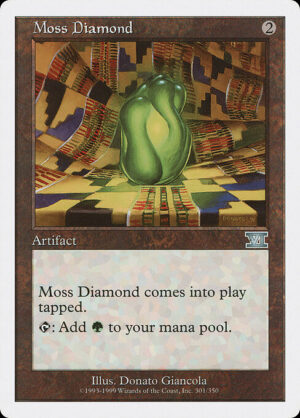 Moss Diamond<br /><span class="collector-number">Collector No. 301</span>