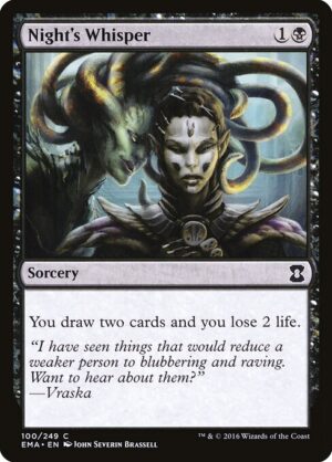 Night's Whisper<br /><span class="collector-number">Collector No. 100</span>