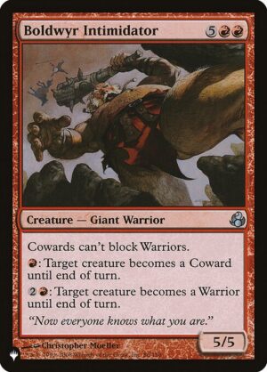 Boldwyr Intimidator<br /><span class="collector-number">Collector No. MOR-86</span>