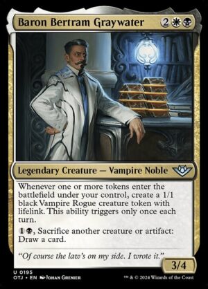Baron Bertram Graywater<br /><span class="collector-number">Collector No. 195</span>