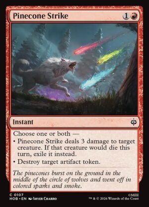 Pinecone Strike - Foil<br /><span class="collector-number">Collector No. 107</span>
