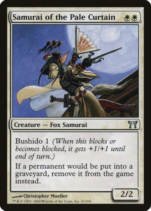 Samurai of the Pale Curtain<br /><span class="collector-number">Collector No. 43</span>