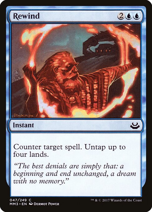 Rewind - Foil<br /><span class="collector-number">Collector No. 47</span>