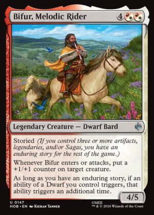 Bifur, Melodic Rider - Foil<br /><span class="collector-number">Collector No. 147</span>