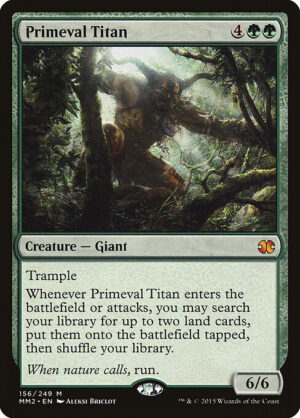 Primeval Titan<br /><span class="collector-number">Collector No. 156</span>