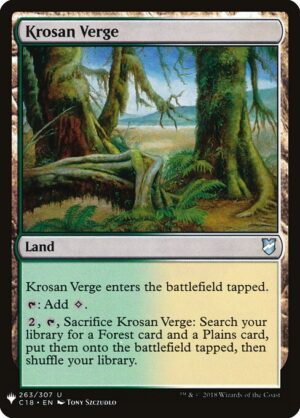 Krosan Verge<br /><span class="collector-number">Collector No. C18-263</span>