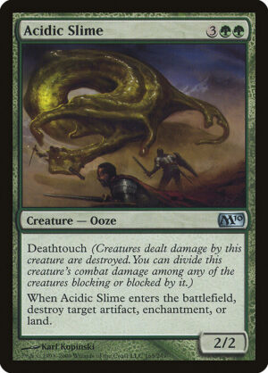 Acidic Slime<br /><span class="collector-number">Collector No. 165</span>