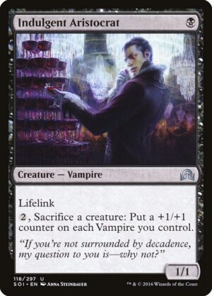 Indulgent Aristocrat<br /><span class="collector-number">Collector No. 118</span>