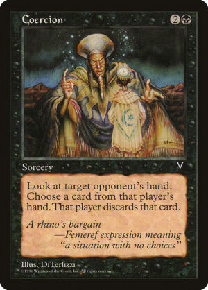 Coercion<br /><span class="collector-number">Collector No. 54</span>