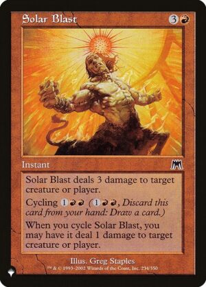 Solar Blast<br /><span class="collector-number">Collector No. ONS-234</span>