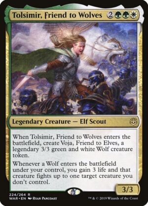 Tolsimir, Friend to Wolves<br /><span class="collector-number">Collector No. 224</span>