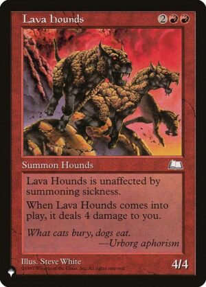Lava Hounds<br /><span class="collector-number">Collector No. WTH-109</span>