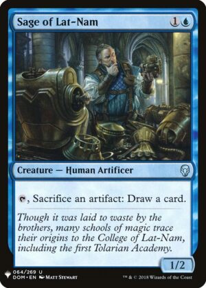 Sage of Lat-Nam<br /><span class="collector-number">Collector No. DOM-64</span>