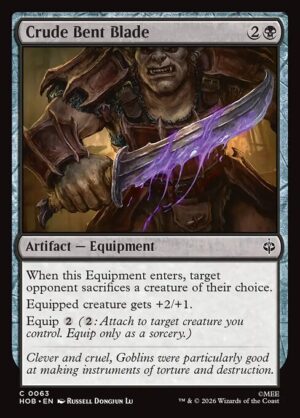 Crude Bent Blade - Foil<br /><span class="collector-number">Collector No. 63</span>