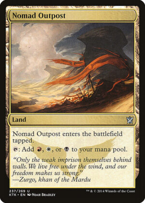 Nomad Outpost - Foil<br /><span class="collector-number">Collector No. 237</span>