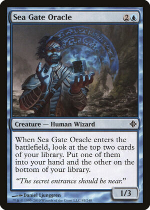Sea Gate Oracle<br /><span class="collector-number">Collector No. 85</span>
