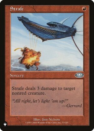 Strafe<br /><span class="collector-number">Collector No. PLS-73</span>