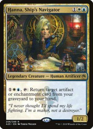 Hanna, Ship's Navigator<br /><span class="collector-number">Collector No. 206</span>