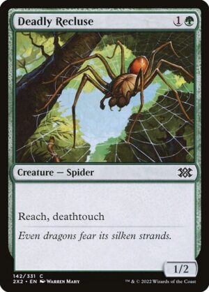 Deadly Recluse<br /><span class="collector-number">Collector No. 142</span>