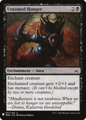 Untamed Hunger<br /><span class="collector-number">Collector No. OGW-91</span>
