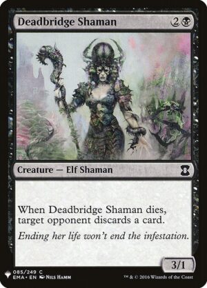 Deadbridge Shaman<br /><span class="collector-number">Collector No. EMA-85</span>