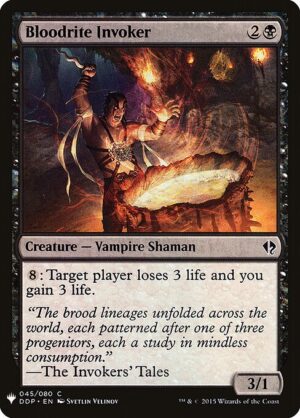 Bloodrite Invoker<br /><span class="collector-number">Collector No. DDP-45</span>