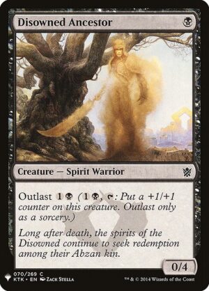 Disowned Ancestor<br /><span class="collector-number">Collector No. KTK-70</span>