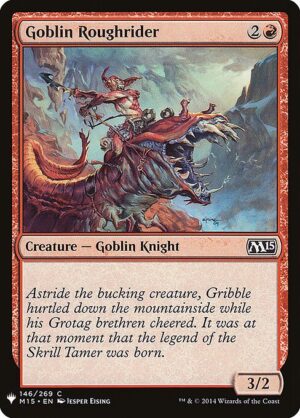 Goblin Roughrider<br /><span class="collector-number">Collector No. M15-146</span>