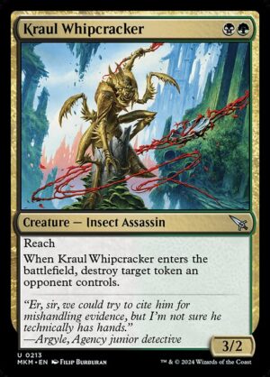 Kraul Whipcracker - Foil<br /><span class="collector-number">Collector No. 213</span>