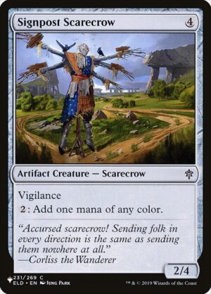 Signpost Scarecrow<br /><span class="collector-number">Collector No. ELD-231</span>